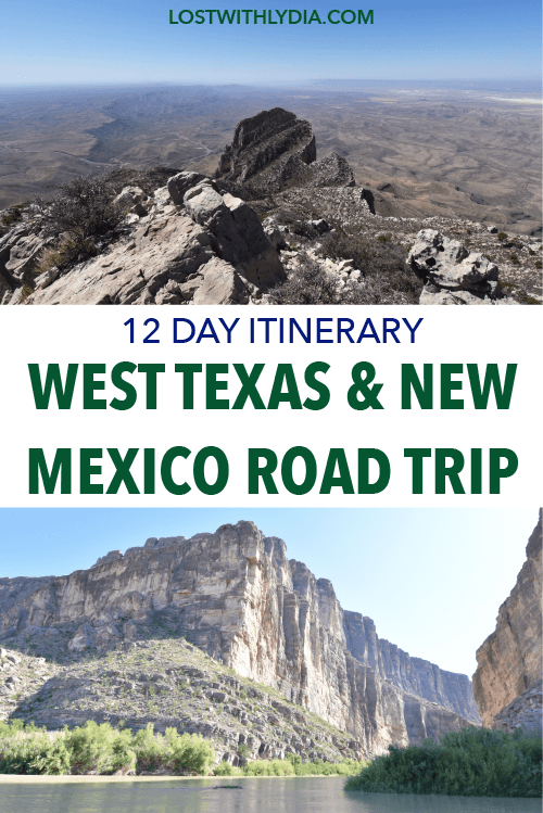 Visit the less crowded New Mexico and Texas national parks during this epic 12 day road trip.