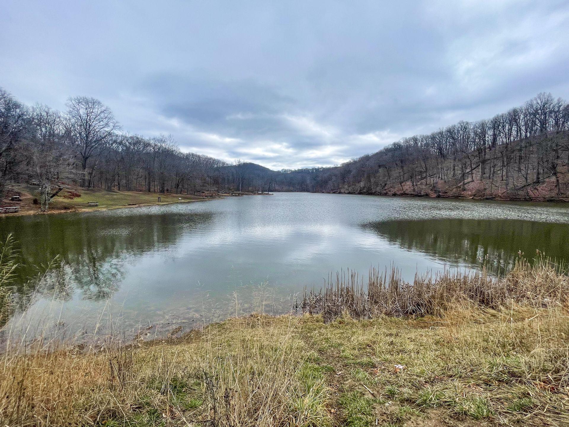 A lake at Brown County State Park