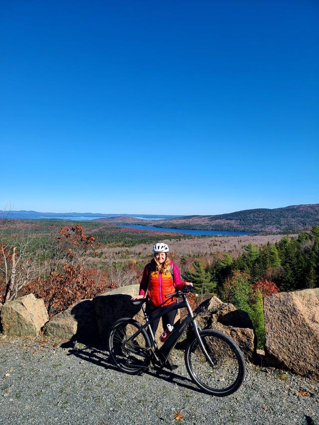 acadia bike trails