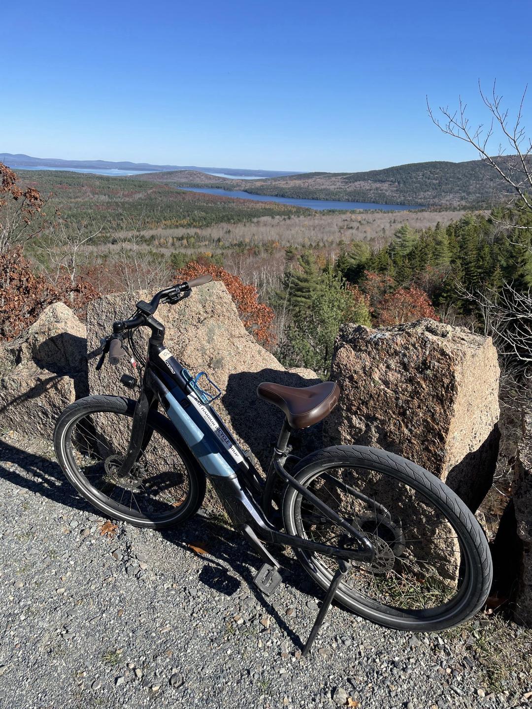 acadia mountain biking