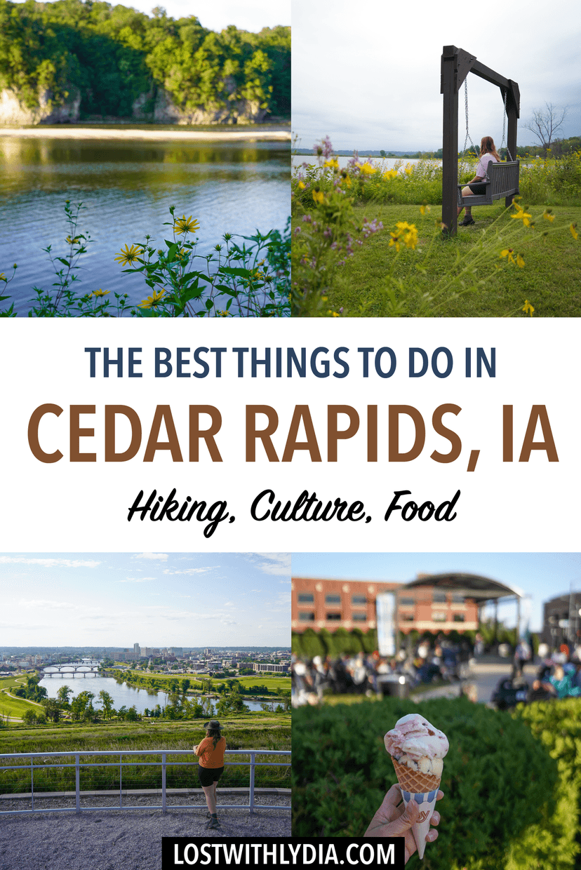 Discover the best things to do in Cedar Rapids, Iowa! From hiking trails to delicious food to Czech heritage, Cedar Rapids is an underrated gem.