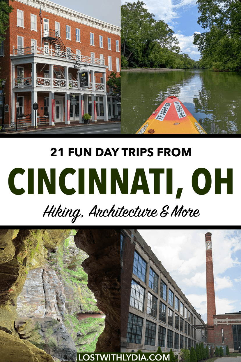 Discover the best day trips from Cincinnati! From hiking trails to unique architecture, there is a fun day trip for everyone.