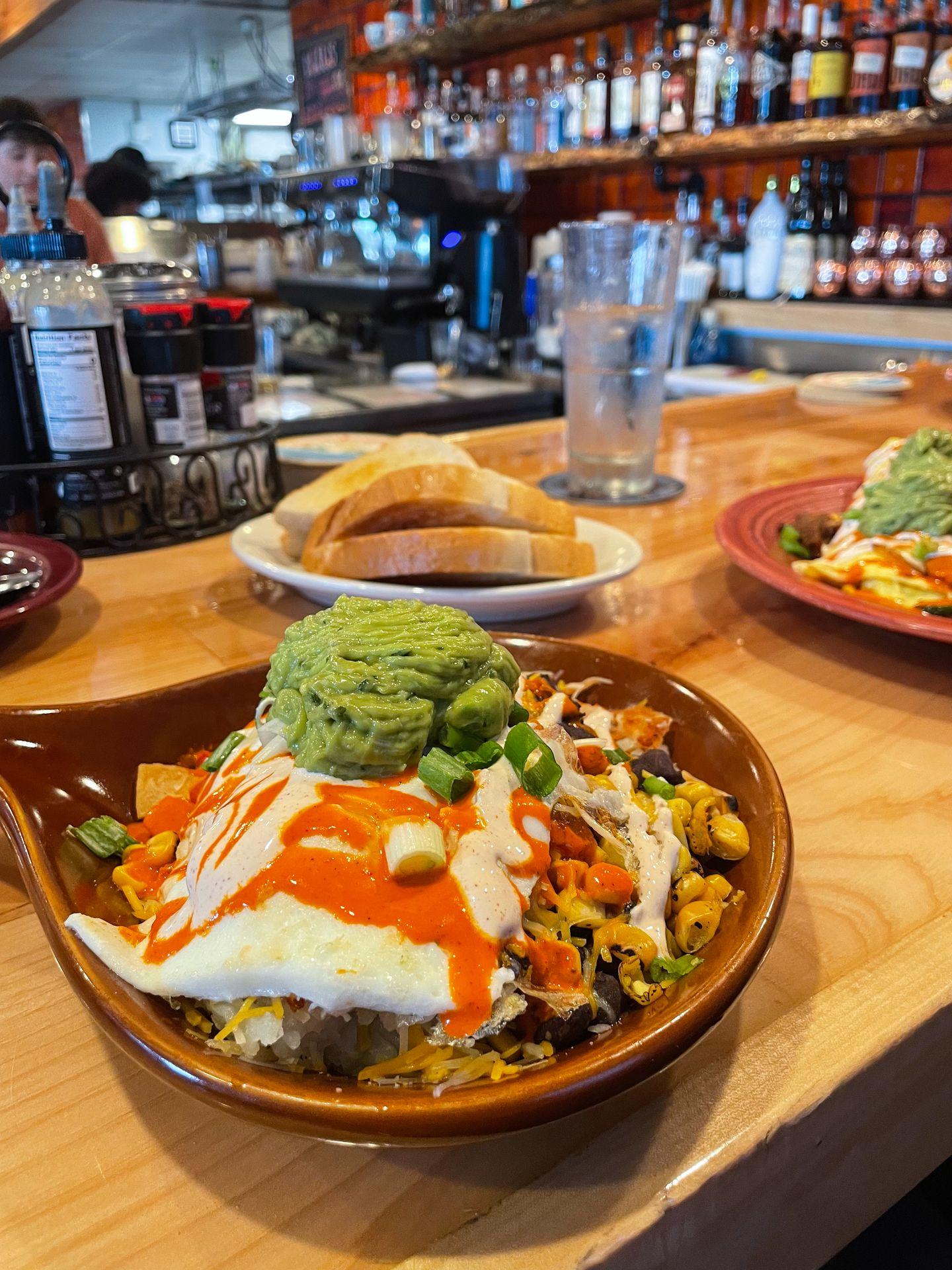 An Huevos breakfast skillet from Duluth Grill