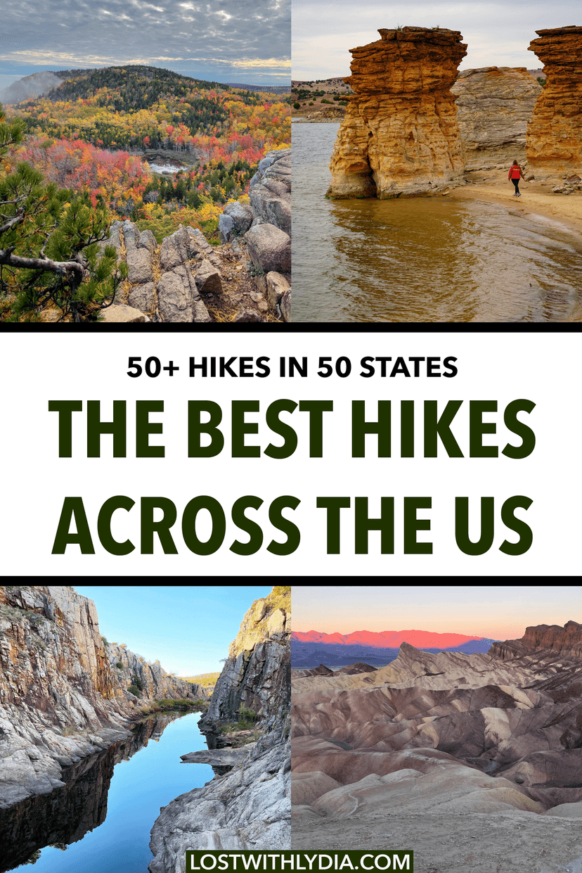 Discover the best hikes in the United States and get inspired to explore all over the diverse USA.