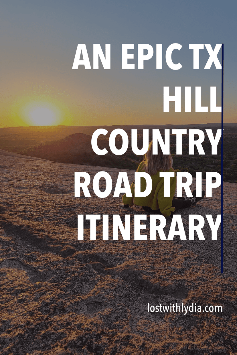 Take an epic Texas Hill Country road trip using this itinerary! Enjoy some of the best hiking in Hill Country, explore the cutest Hill Country towns, and more.