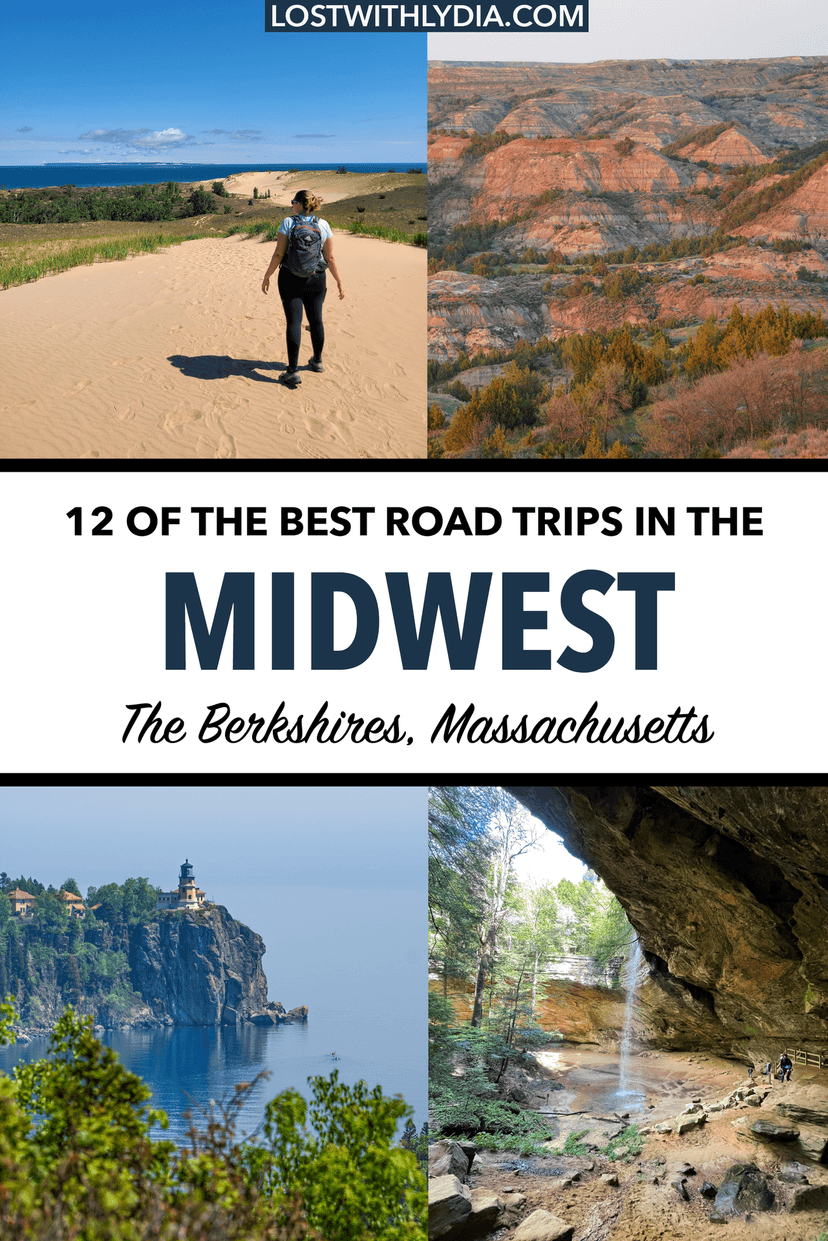 This list of the best road trips in the Midwest is sure to inspire your next Midwest vacation! From badlands to waterfalls, the midwest has so much to offer.