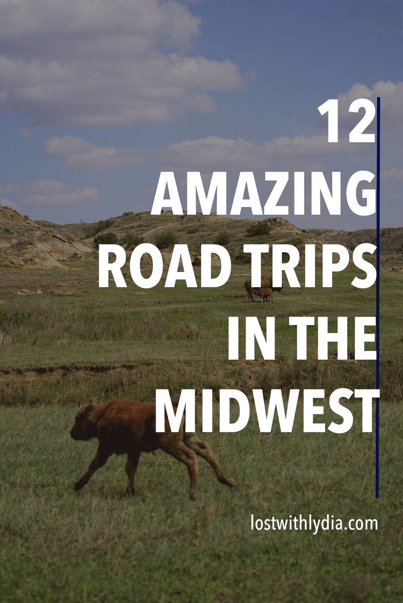 This list of the best road trips in the Midwest is sure to inspire your next Midwest vacation! From badlands to waterfalls, the midwest has so much to offer.