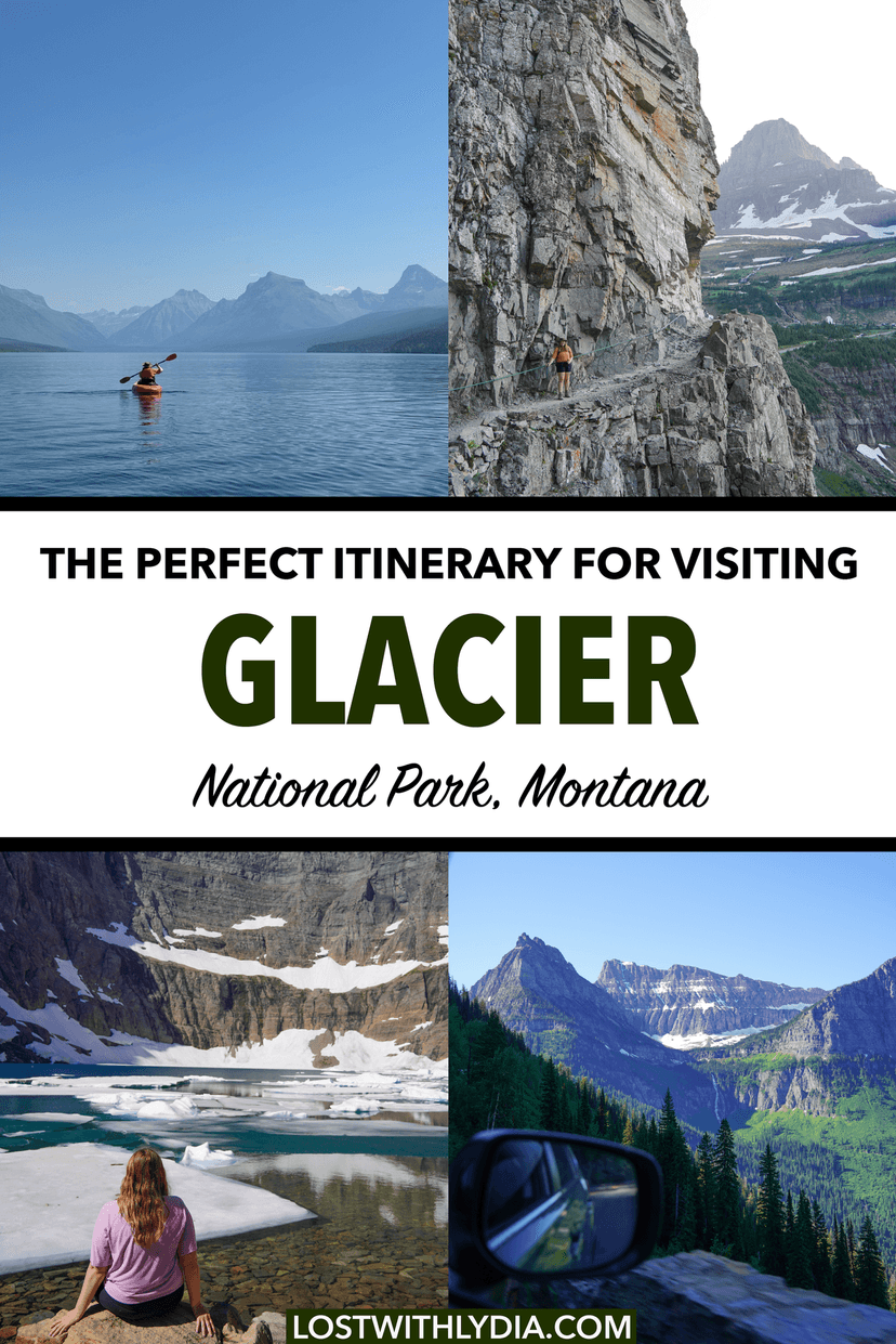 Plan an epic trip to Glacier National Park using this Glacier itinerary! Discover the best hiking trails, when to visit, and more tips for visiting this amazing place.