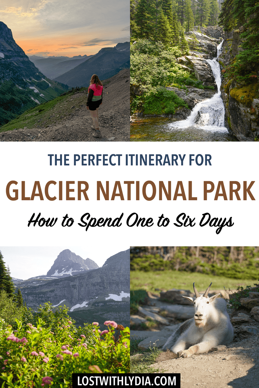 Plan an epic trip to Glacier National Park using this Glacier itinerary! Discover the best hiking trails, when to visit, and more tips for visiting this amazing place.