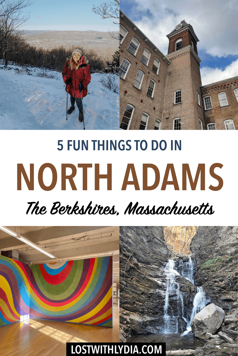 Plan an epic getaway to North Adams, Massachusetts, one of the best places to go in The Berkshires! Discover art, hiking and more in this beautiful Western Massachusetts town.