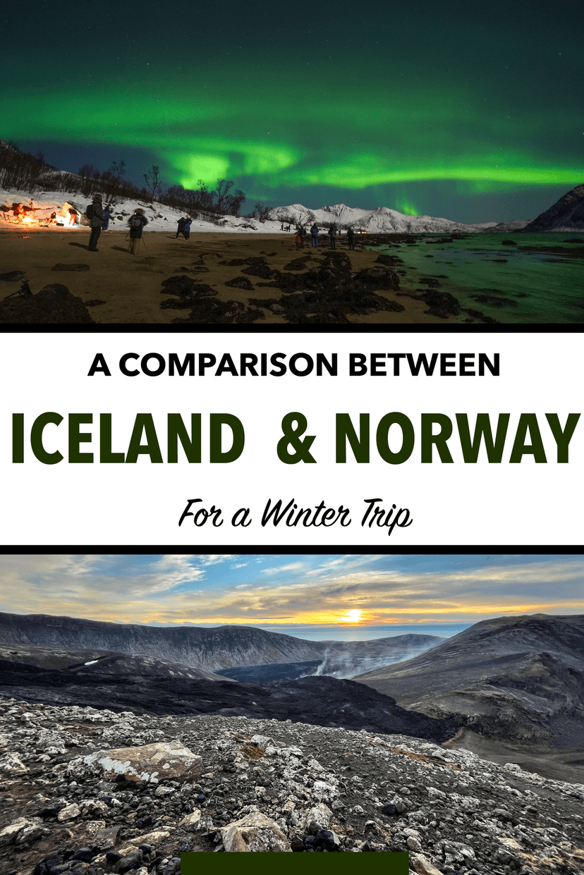 If you’re wondering the best place to go for a winter trip, this guide has you covered. Read a comparison between Norway and Iceland for a winter getaway.