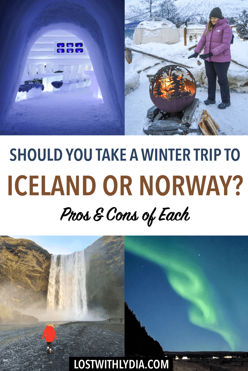 If you’re wondering the best place to go for a winter trip, this guide has you covered. Read a comparison between Norway and Iceland for a winter getaway.