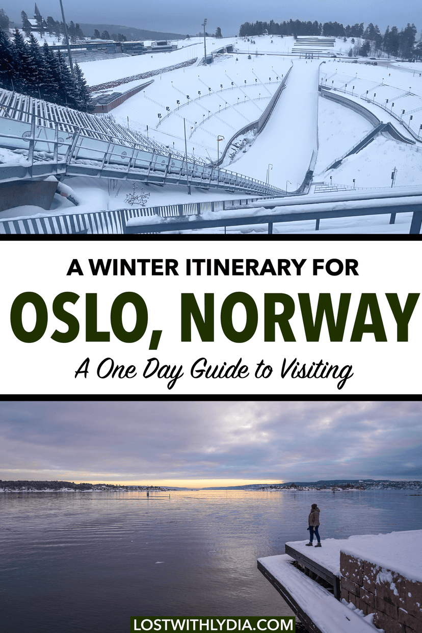 Discover how to spend one day in Oslo in the winter! This Oslo itinerary includes museums, scenic views, food and more.