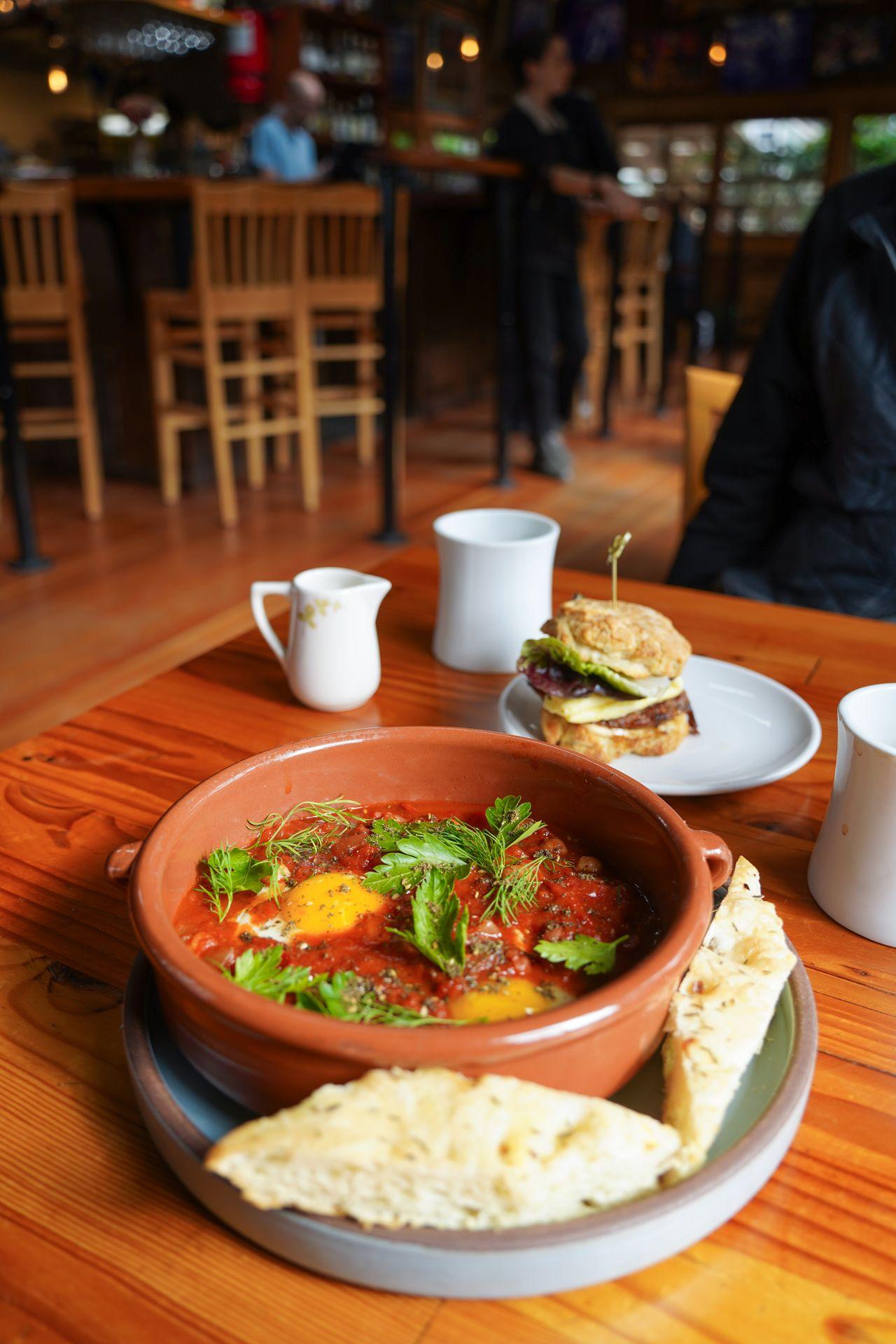 Shakskuka from Doe Bay Cafe