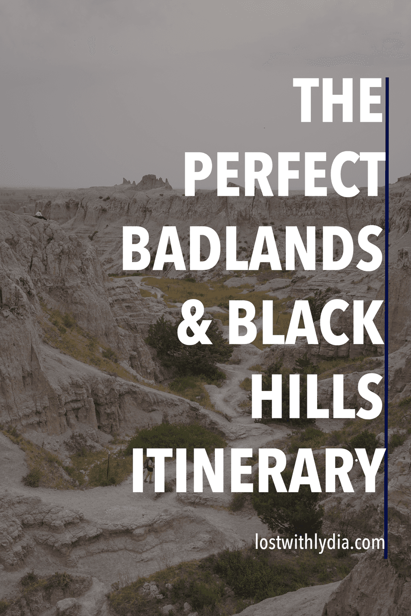 Plan the perfect road trip through the Badlands and Black Hills, South Dakota! This 4 day South Dakota itinerary includes hiking, hotels and more.