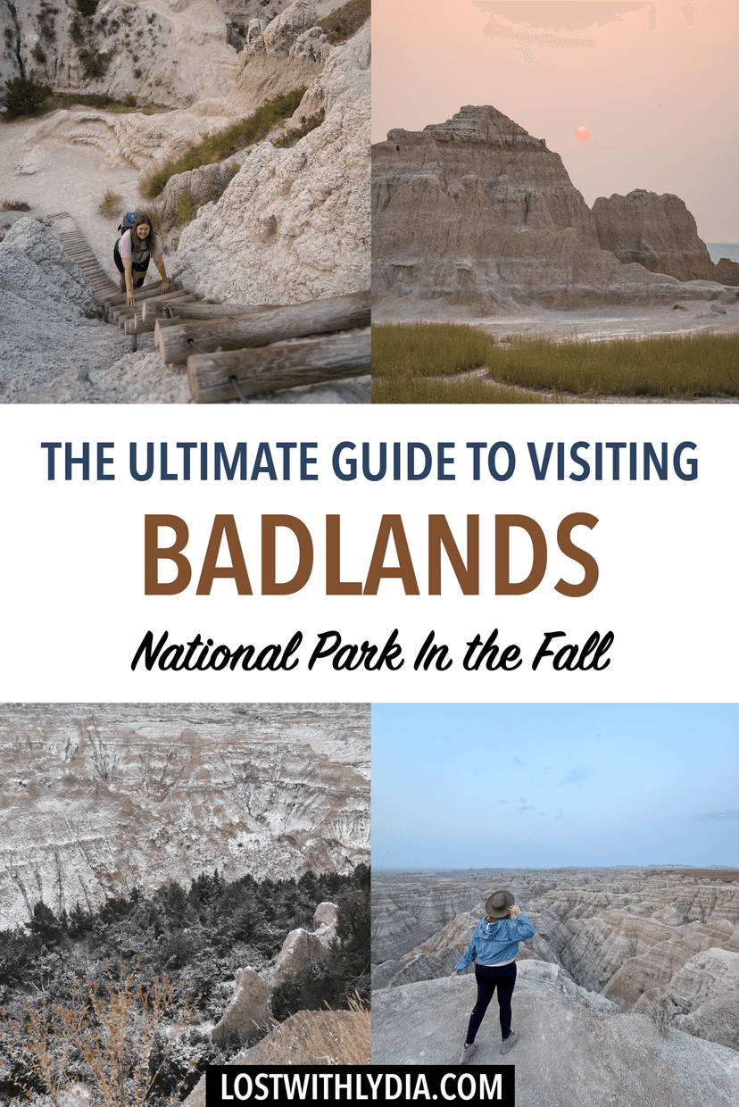 Learn what it’s like to visit Badlands National Park in the fall! This guide includes the best things to do, hiking trails, weather tips and more.