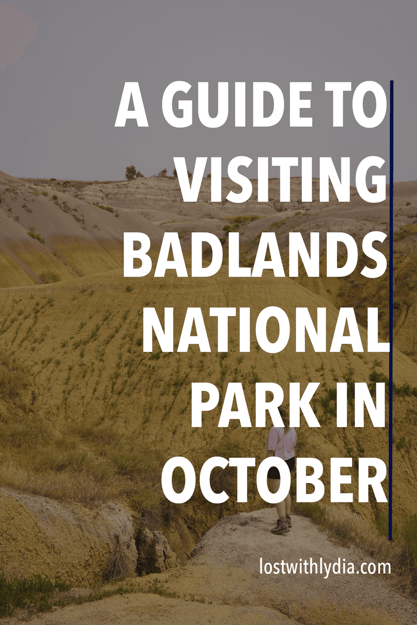 Learn what it’s like to visit Badlands National Park in the fall! This guide includes the best things to do, hiking trails, weather tips and more.