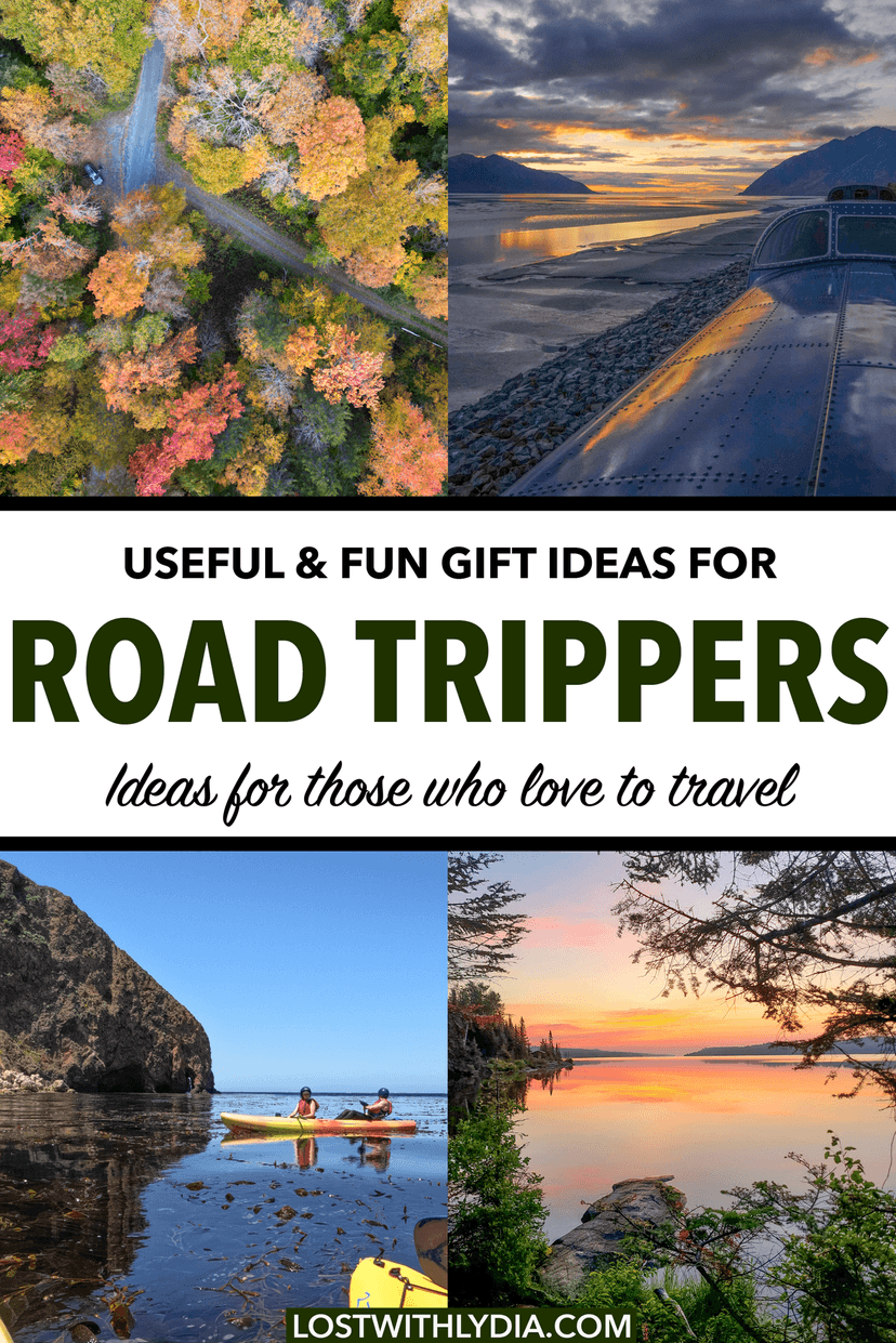 Need some gift ideas for a road tripper in your life? This list includes plenty of fun and useful gifts!