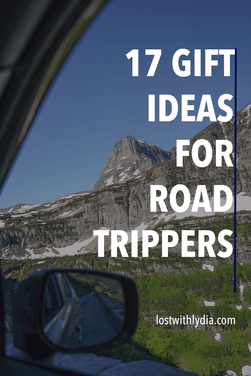 Need some gift ideas for a road tripper in your life? This list includes plenty of fun and useful gifts!