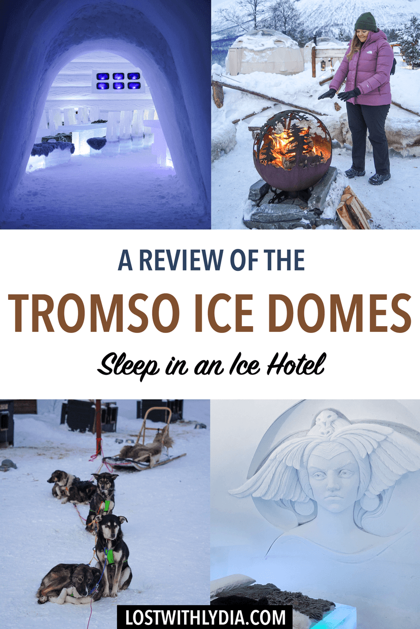 If you want to stay in an ice hotel in Norway, this guide will help! Learn all about staying in the Tromso Ice Domes in this review.