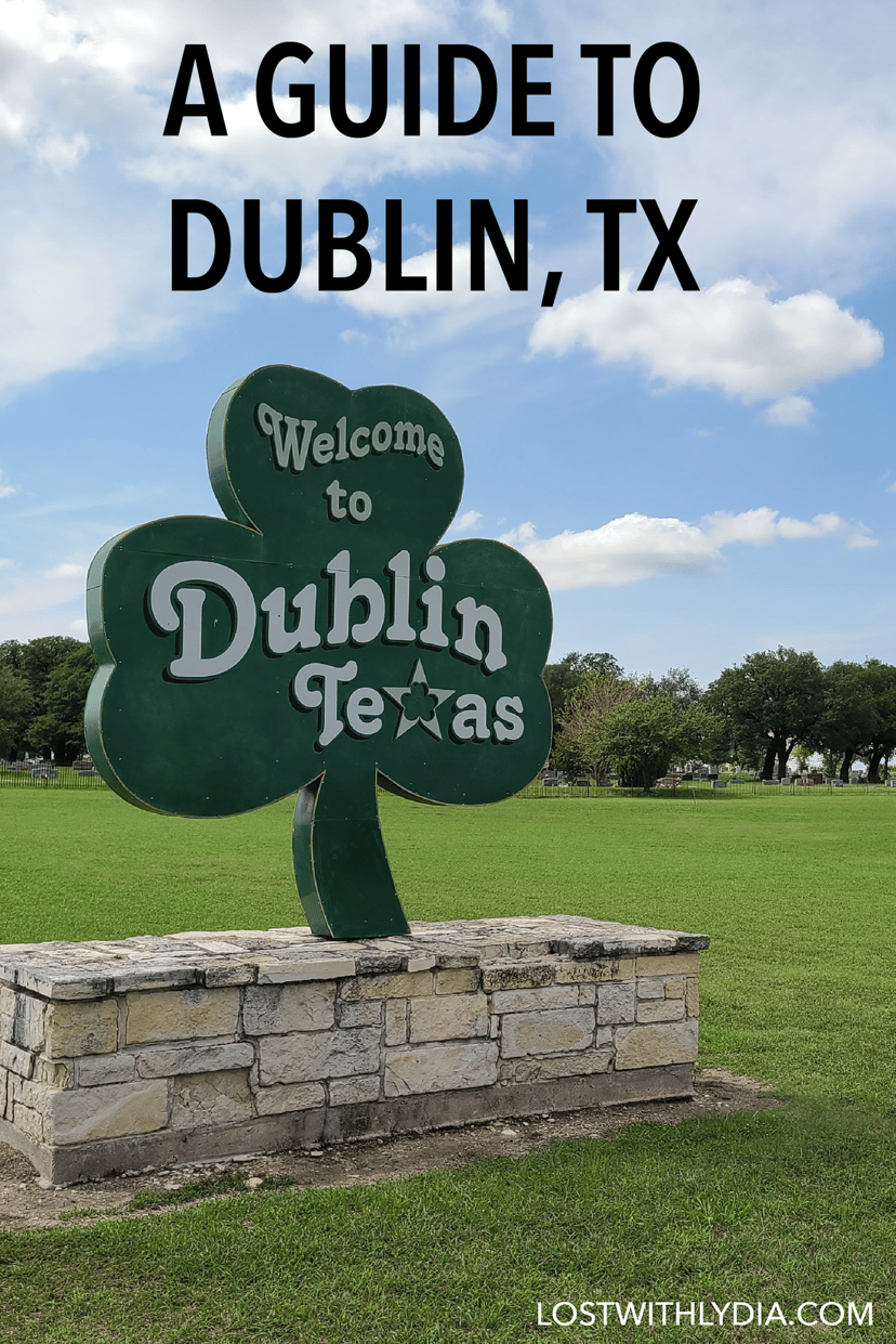 Take a day trip from Dallas to Dublin, the Irish capital of Texas! Learn about the fun and unique things to do in Dublin and plan your perfect day trip.
