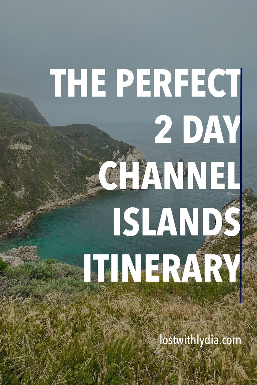 Learn about the best things to do in the Channel Islands! This Channel Islands 2 day itinerary breaks down exactly how to visit Santa Cruz.