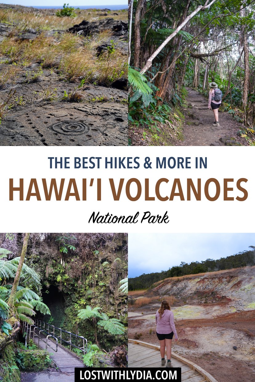 Use this guide to plan an epic trip to Hawaii Volcanoes National Park! From sea arches to hiking on hardened lava, this is a unique park you won't soon forget.