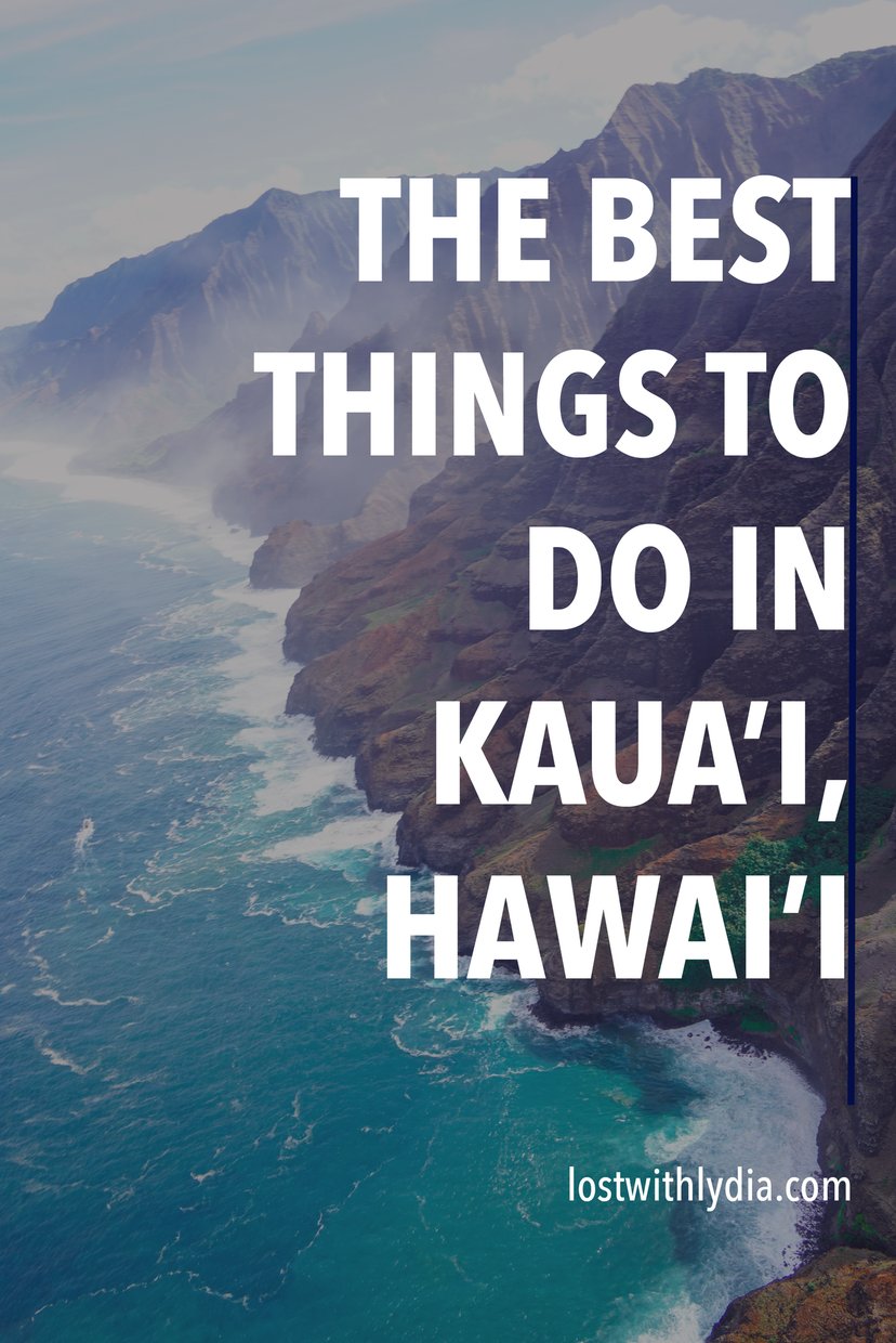 Discover the best things to do in Kauai! This island is perfect for hiking, epic views, and a variety of landscapes with fewer tourists.