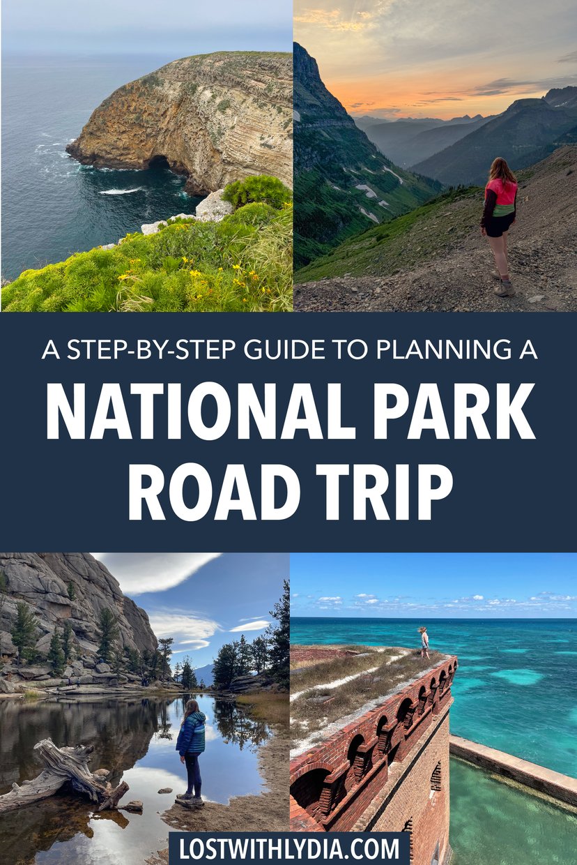Learn exactly how to plan a national park road trip! This guide includes tips about reservations, seasons, and more national park vacation tips.