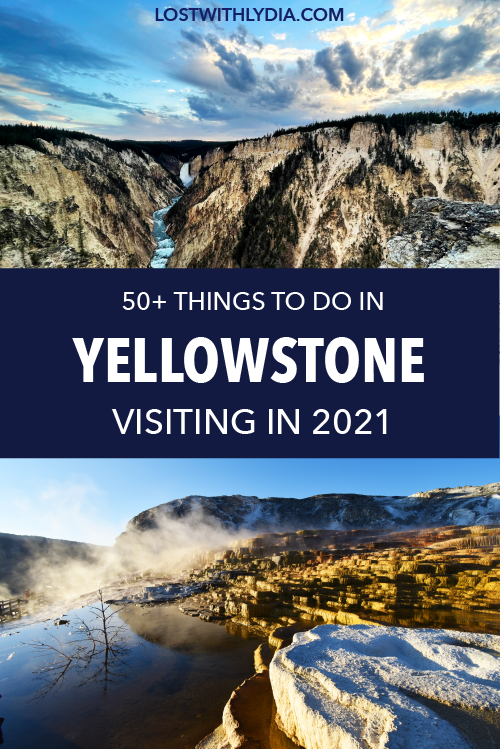 Planning a trip to Yellowstone National Park? This list has 50+ of the best things to do in Yellowstone!